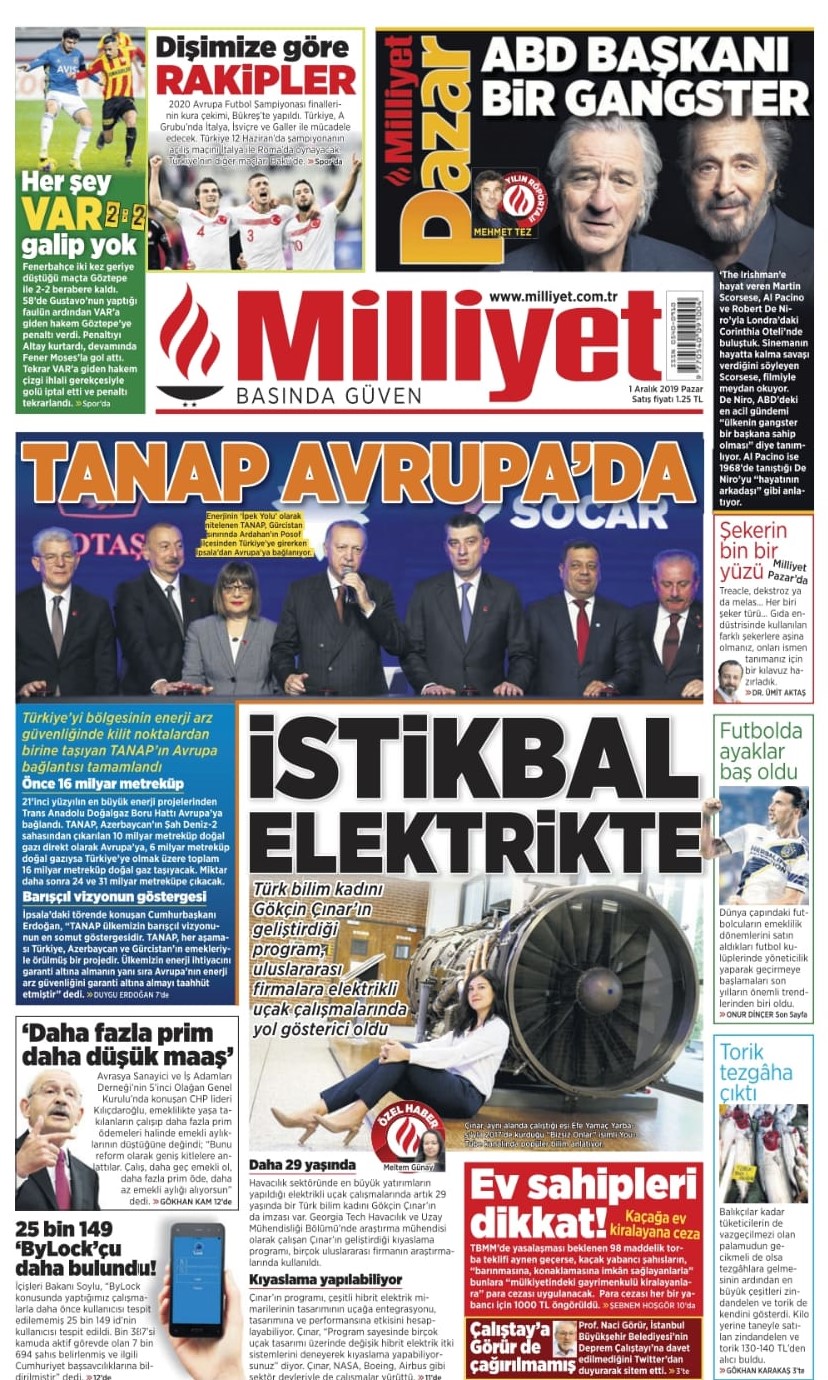 Front Page News On Turkish Newspaper Cinar Research Group   Featured 